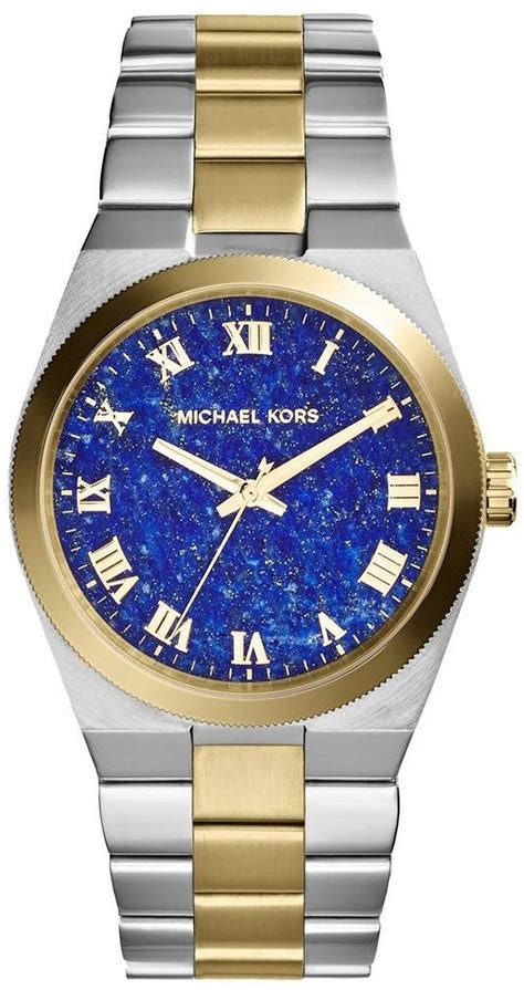 damenuhr blaues ziffernblatt michael kors